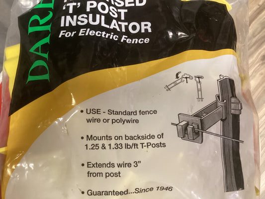 Dare Reversed T Post Insulator