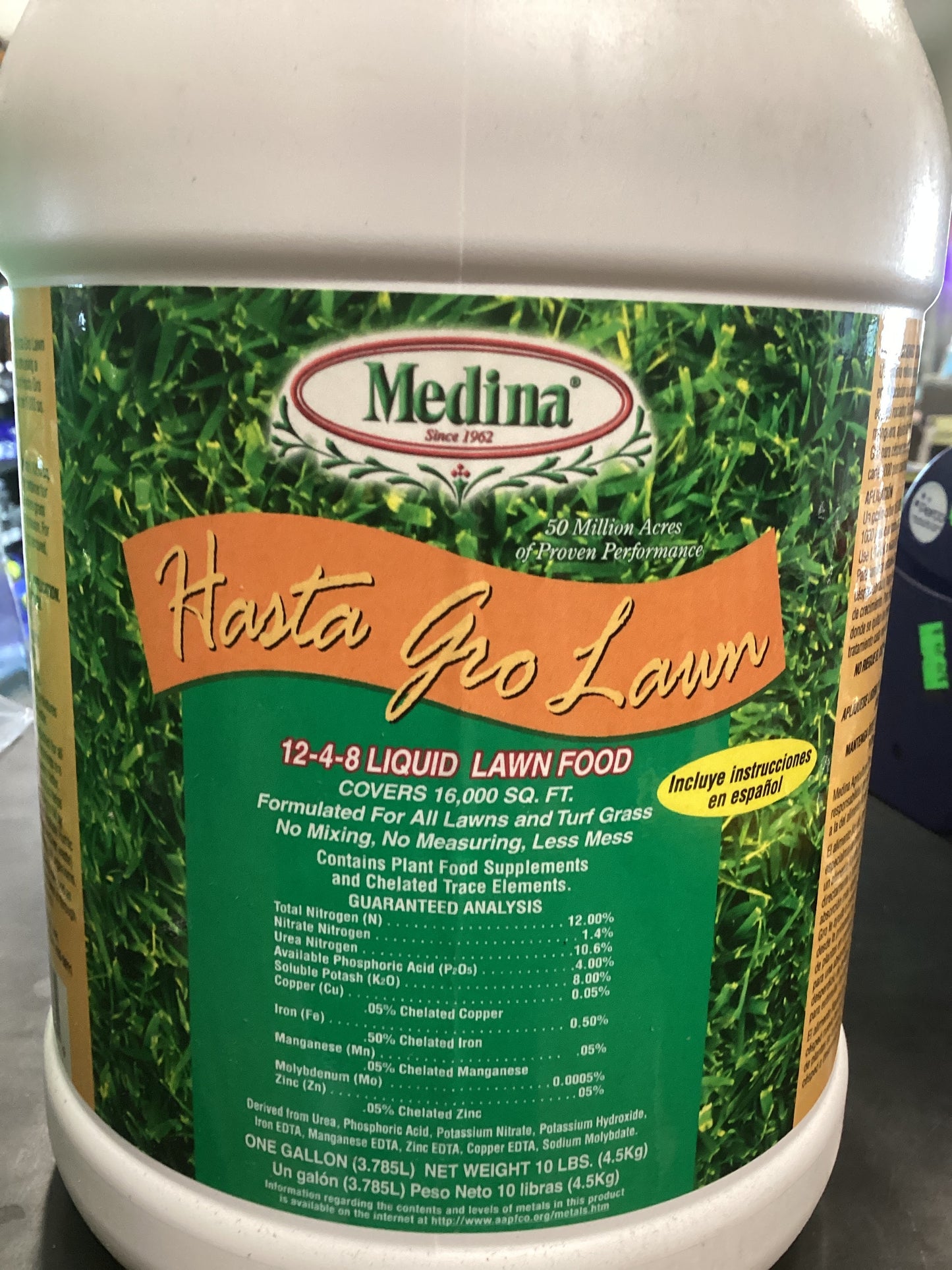 Medina Hasta Gro Lawn 1Gal