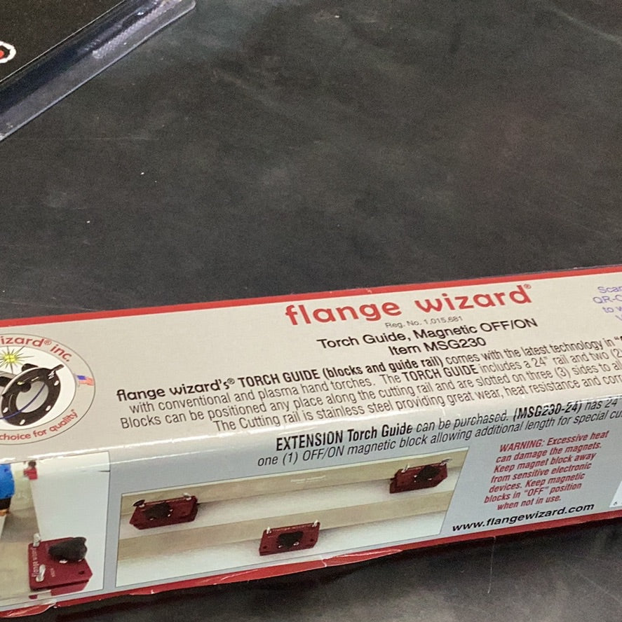Flange Wizard Torch Guide, Magnetic