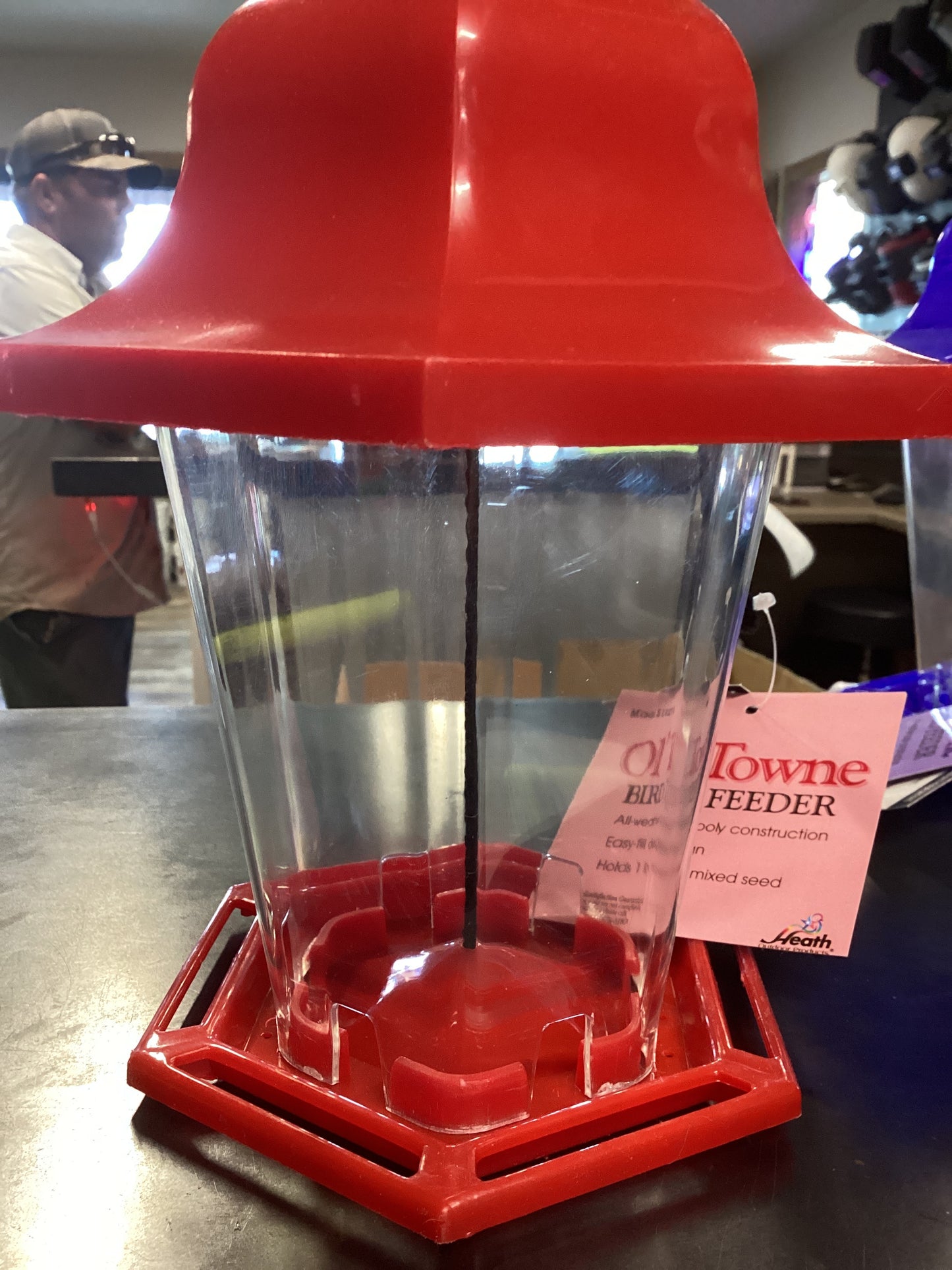 Red Birdfeeder