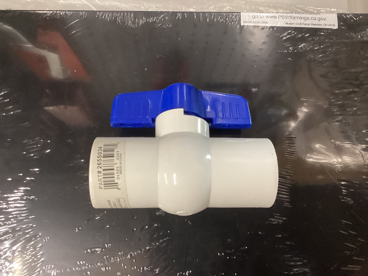2” pvc ball valve