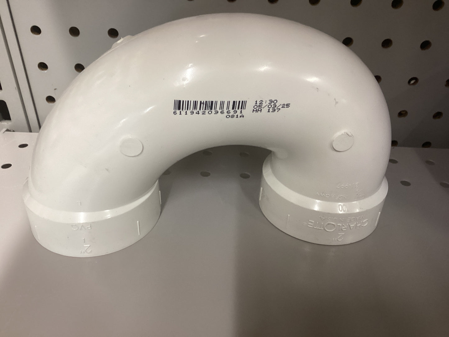 2” HXH P Trap PVC