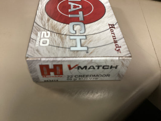 Hornady Vmatch 22Crd