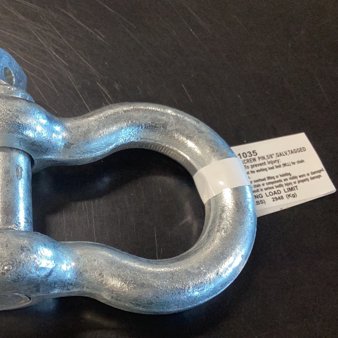5/8 Galv Shackle