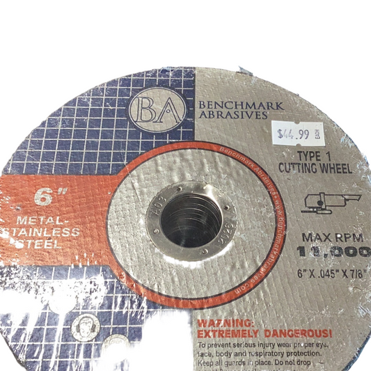 BM 6” Cutting Disc 25pk