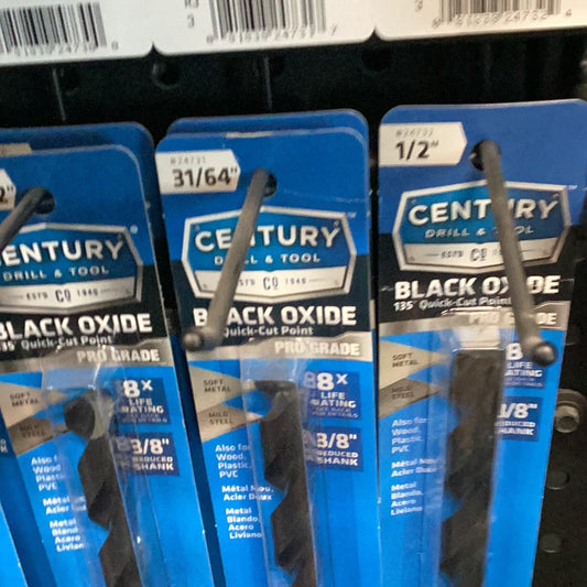 31/64" Blk Oxide