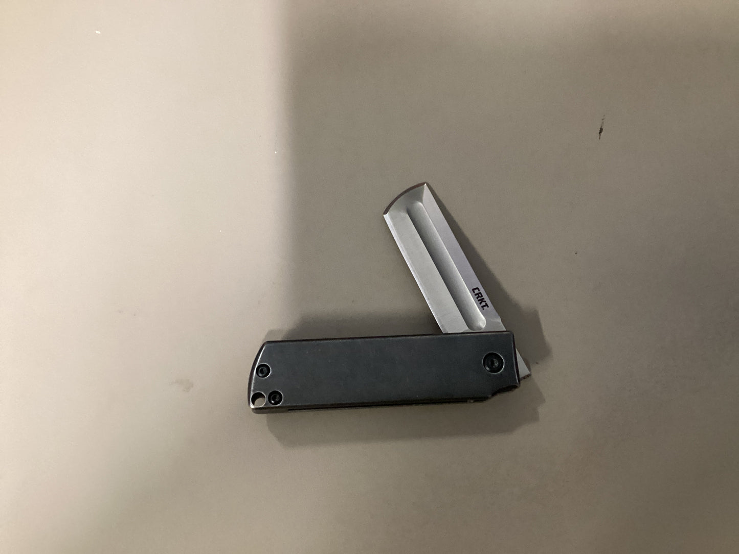 Black Minimal X Knife