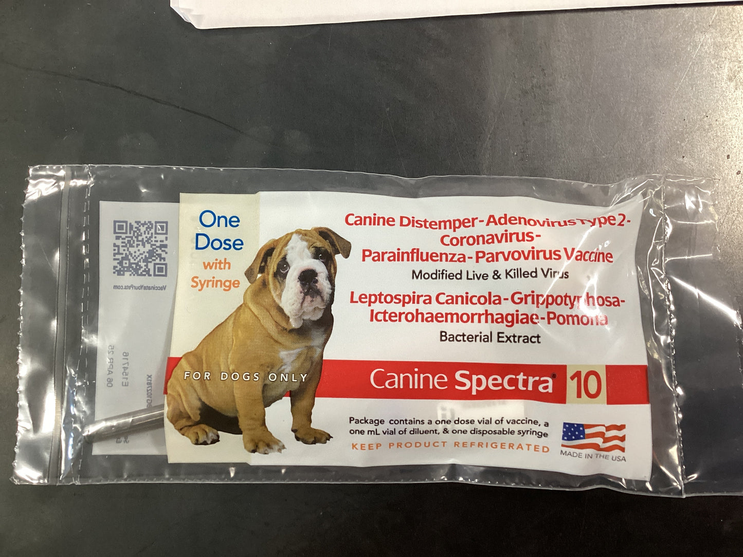 Canine 10 Spectra w/ Syringe One Dose