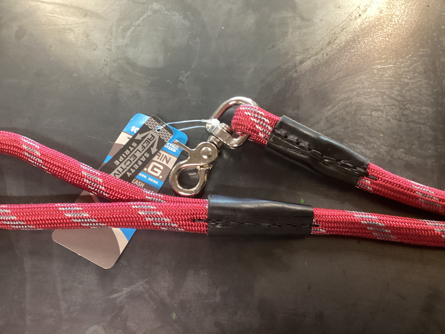 Rope Leash Claret