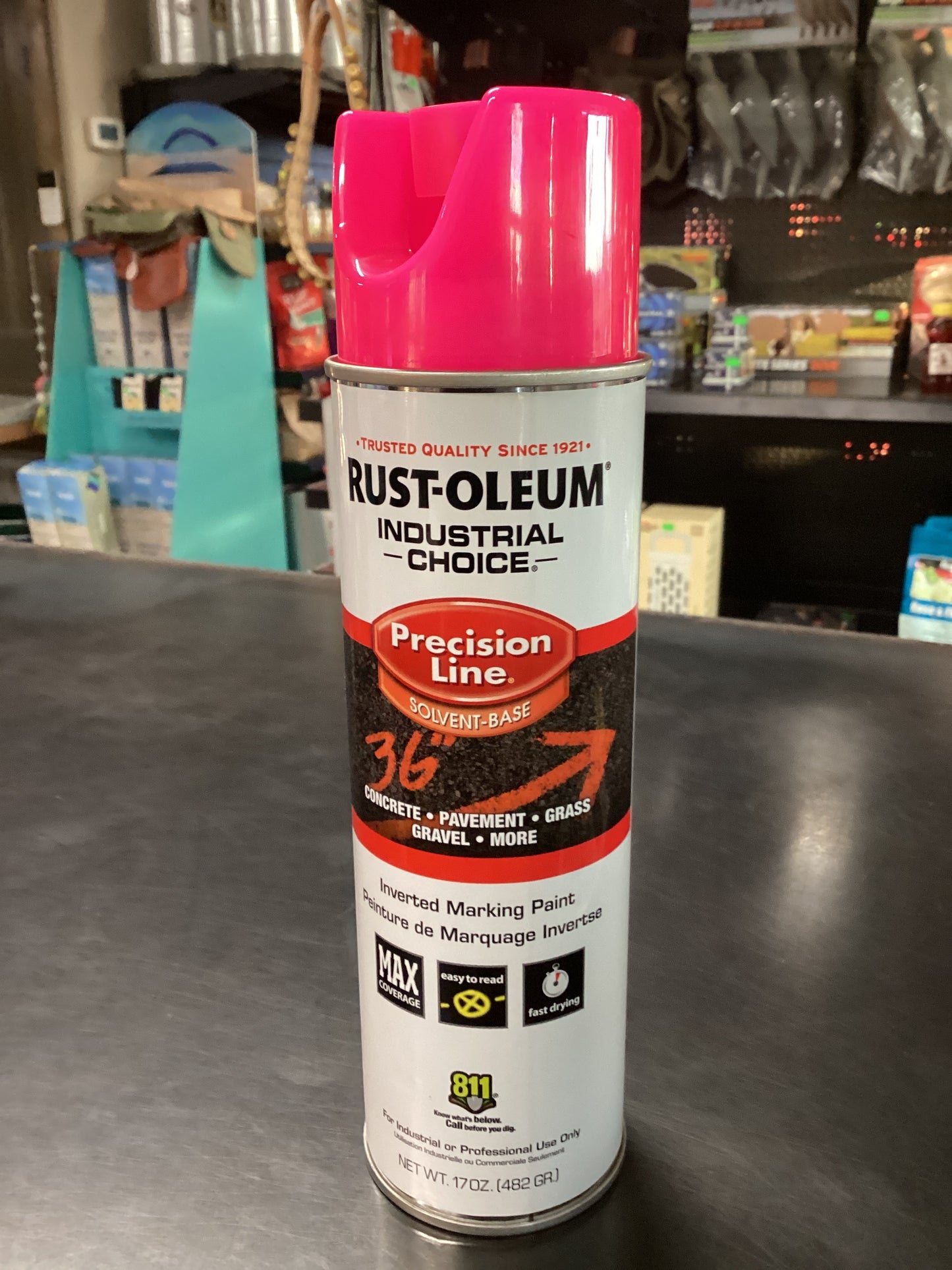 Rustoleum Pink Marking Paint