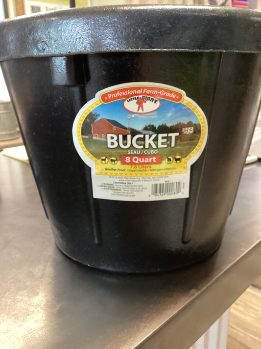 Rubber Bucket 8Qt