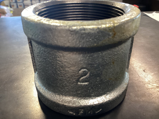 2” Galvanized Coupling PVC