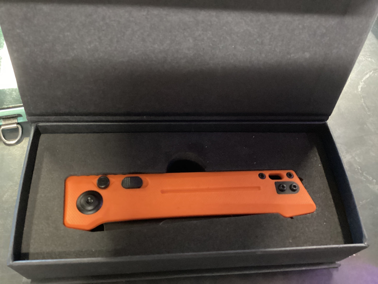Inferno Orange Knife