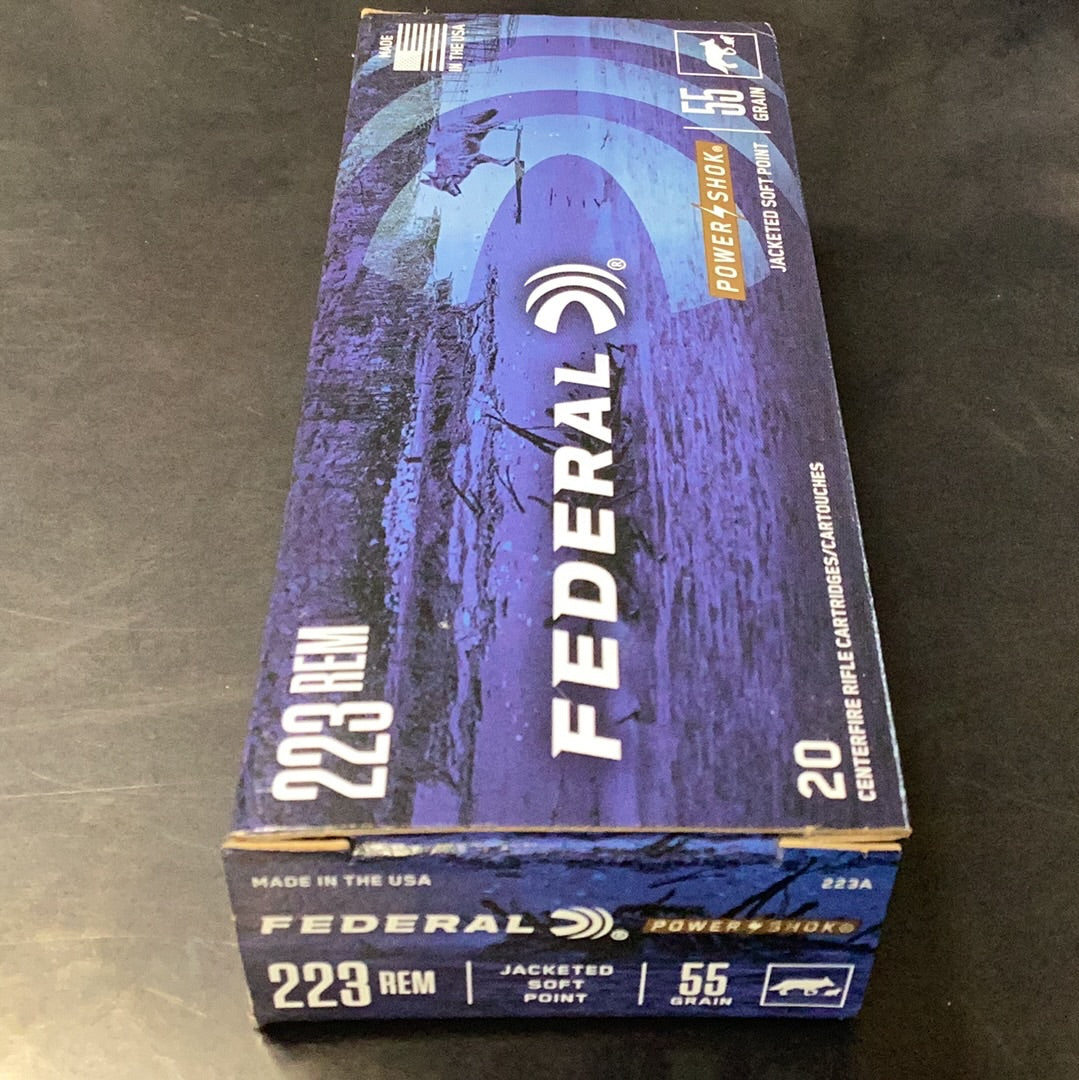 Federal .223 55gr