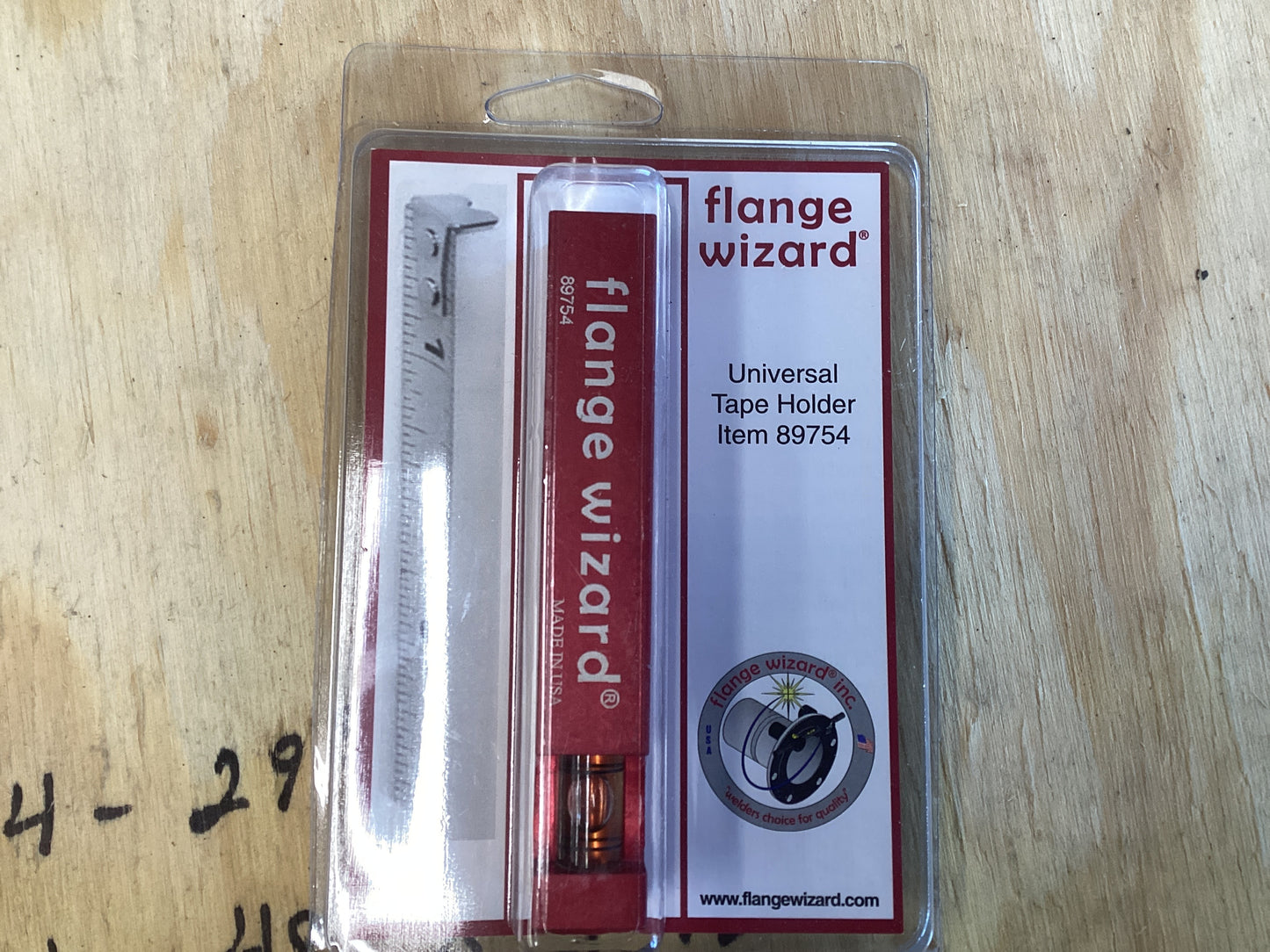 Flange Wizard Tape Holder