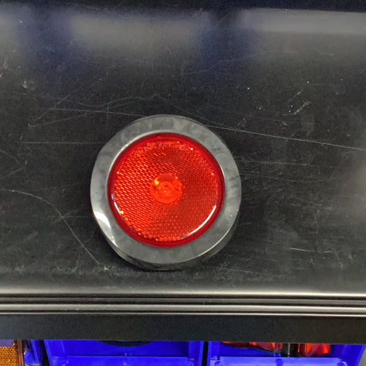 #81482 Trailer light 2.5” Round Marker Light Red