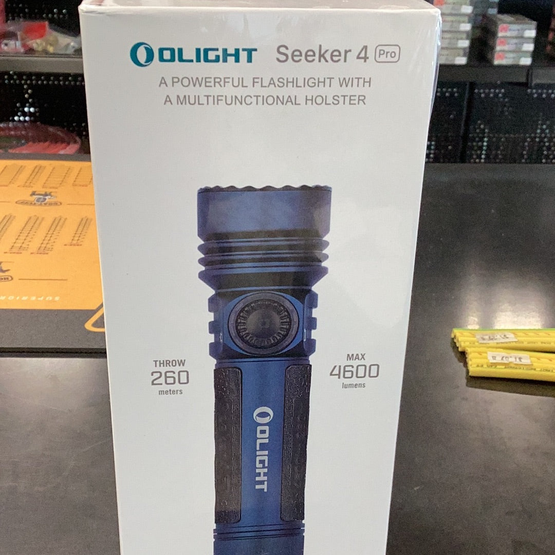 OLight Seeker 4 Pro CW Midnight Blue