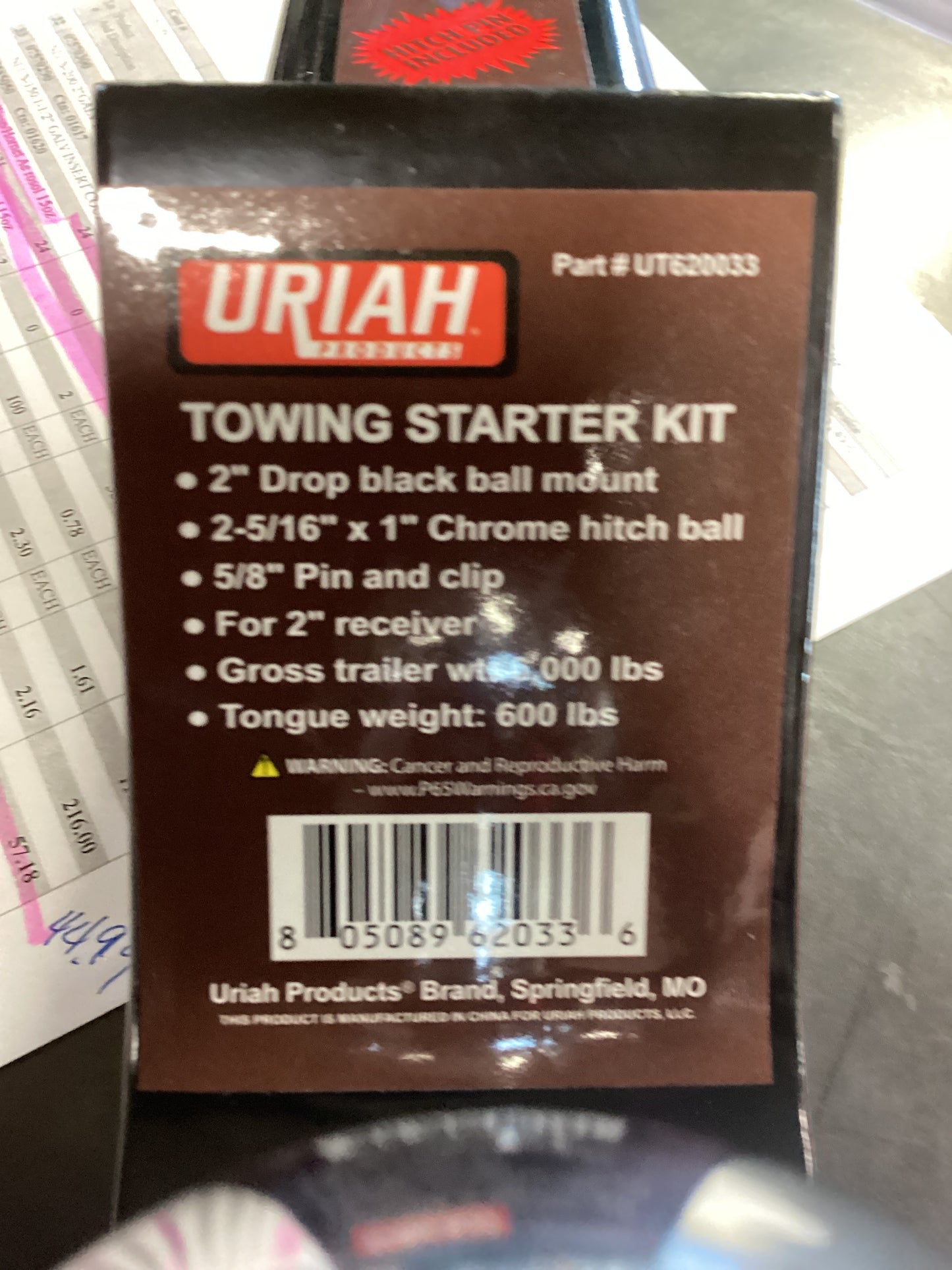 2-5/16” Towing StarterKit