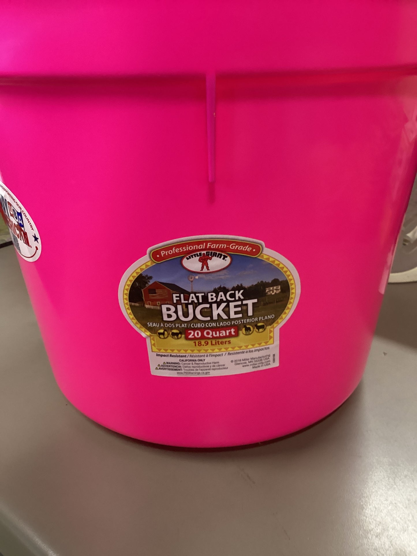 Hot Pink Bucket