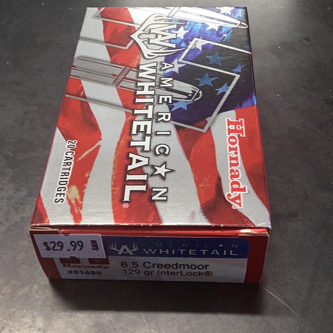 Hornady 6.5 Creedmoor 129 gr