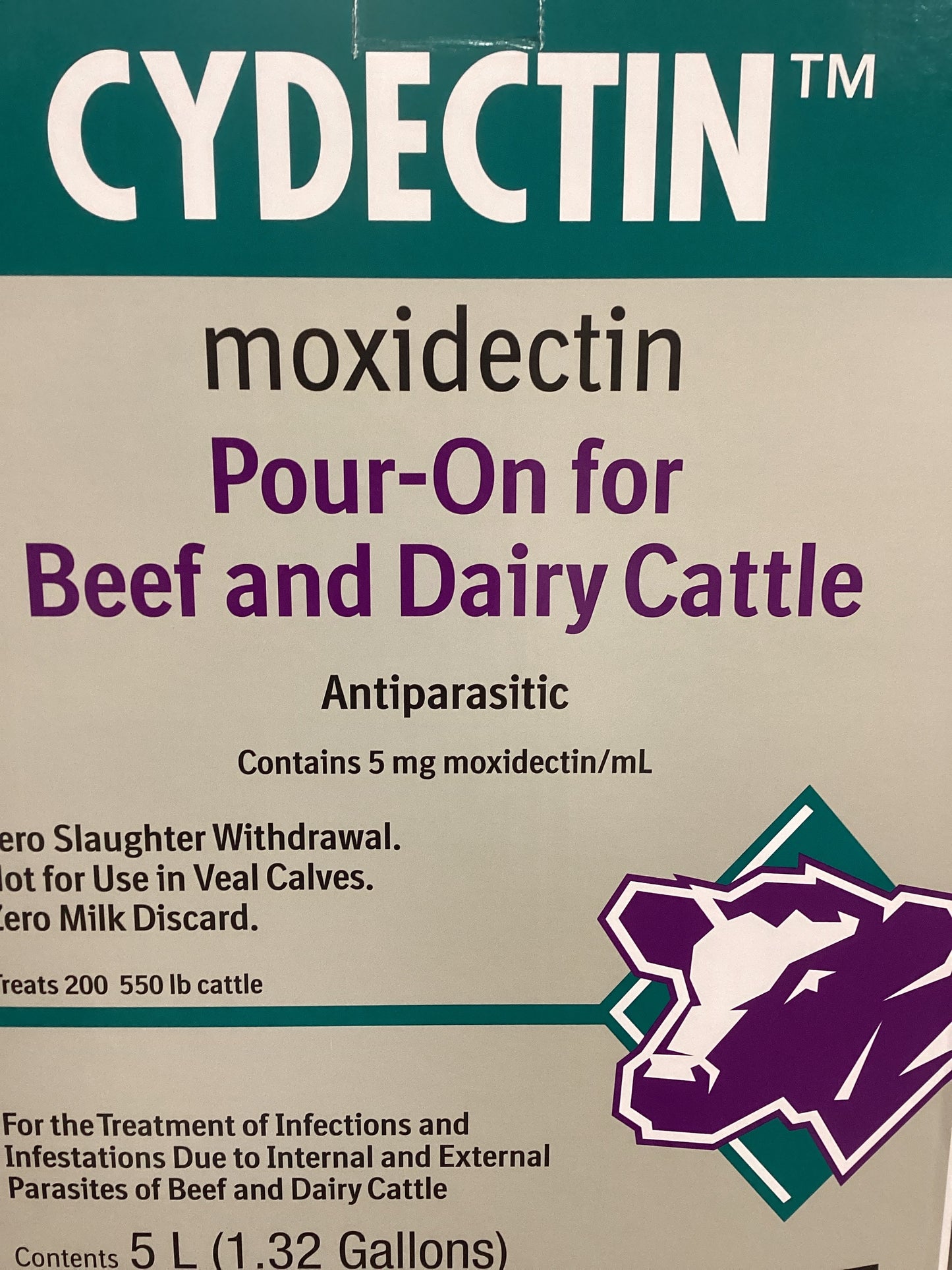 Cydectin Pour On 5L