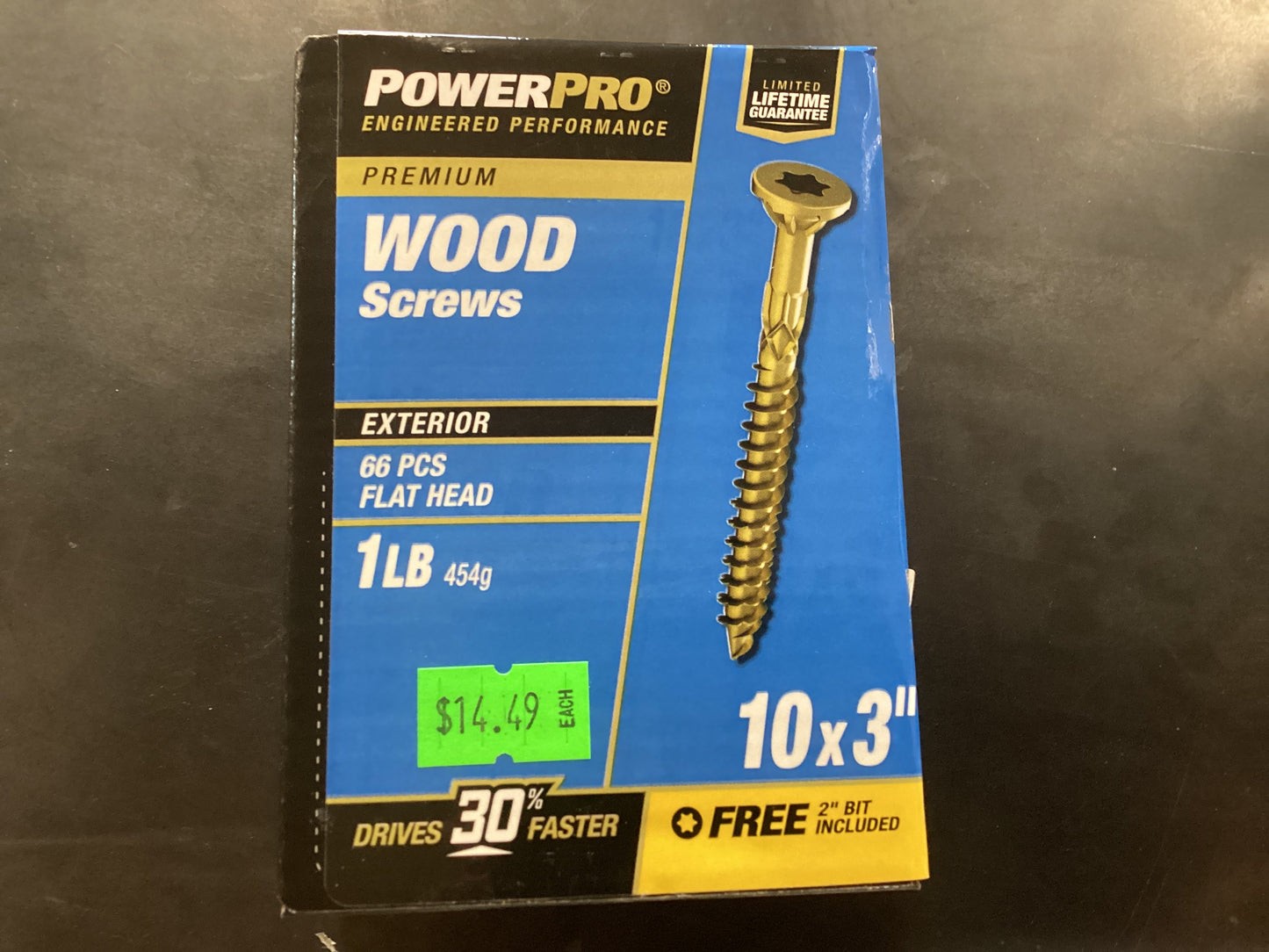 Wood Screws 10x3 1lb
