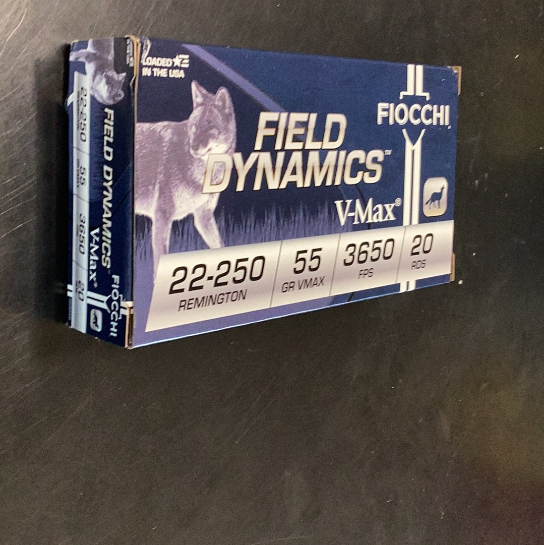 Fiocchi 22-250 55GR 3650