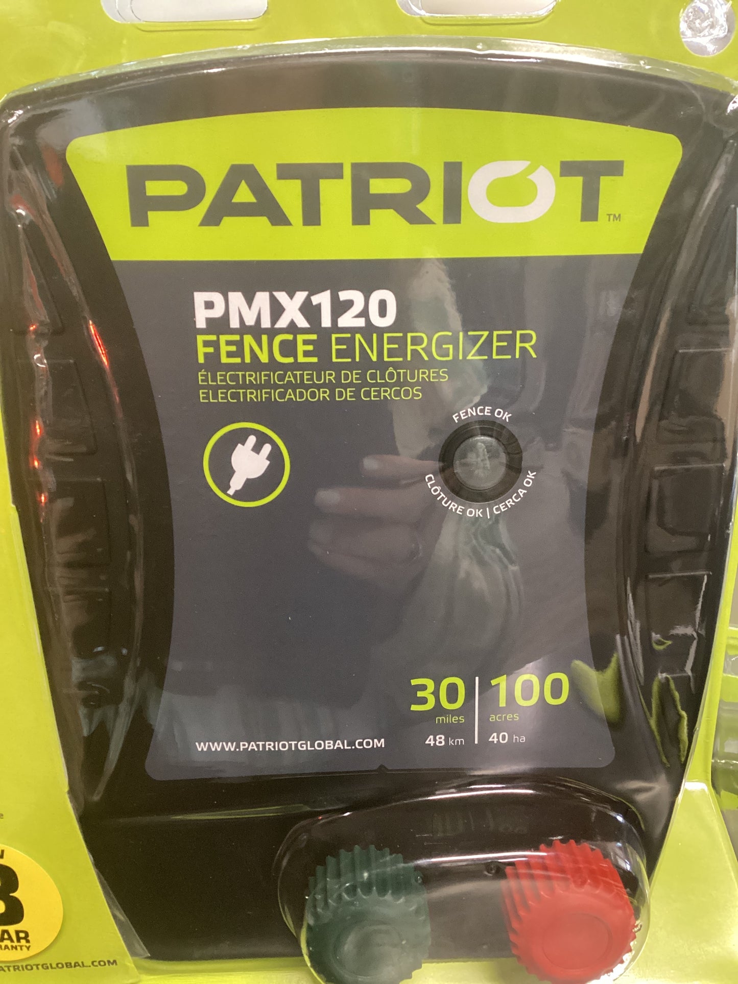 Patriot PMX120 Fence Energizer