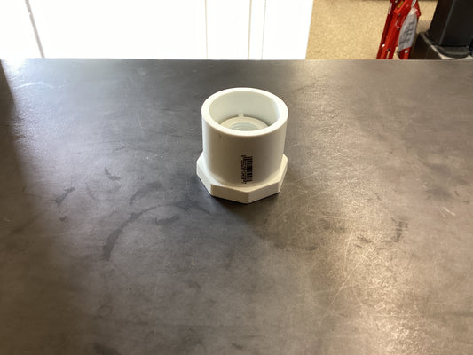 1 1/4” x 1/2” PVC Bushing