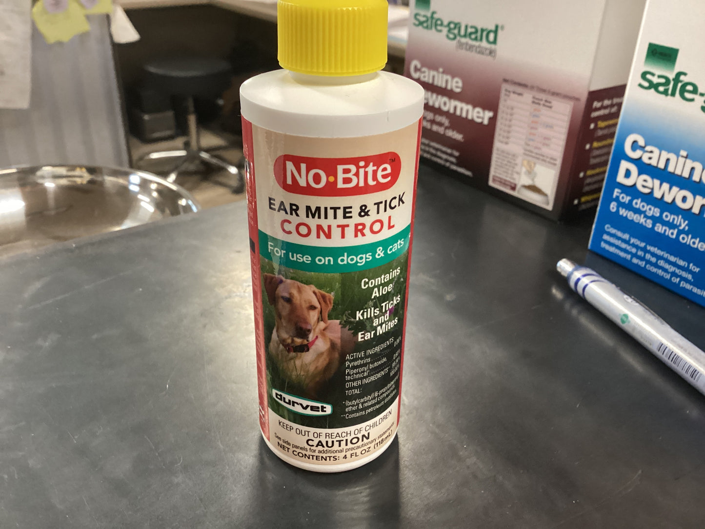 DURVET No-Bite Ear Mite & Tick Control 4 FL OZ