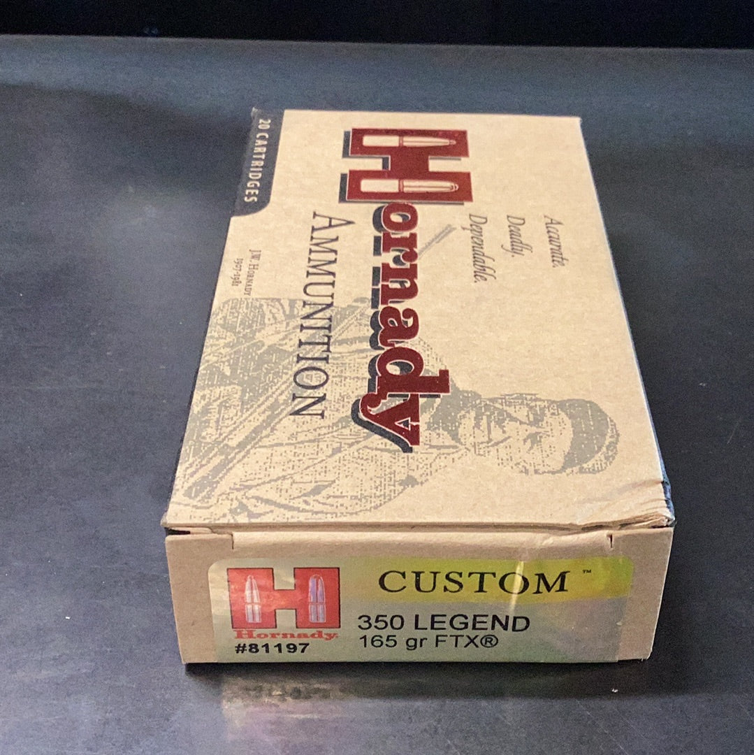 Hornady Custom 350Lg 165gr