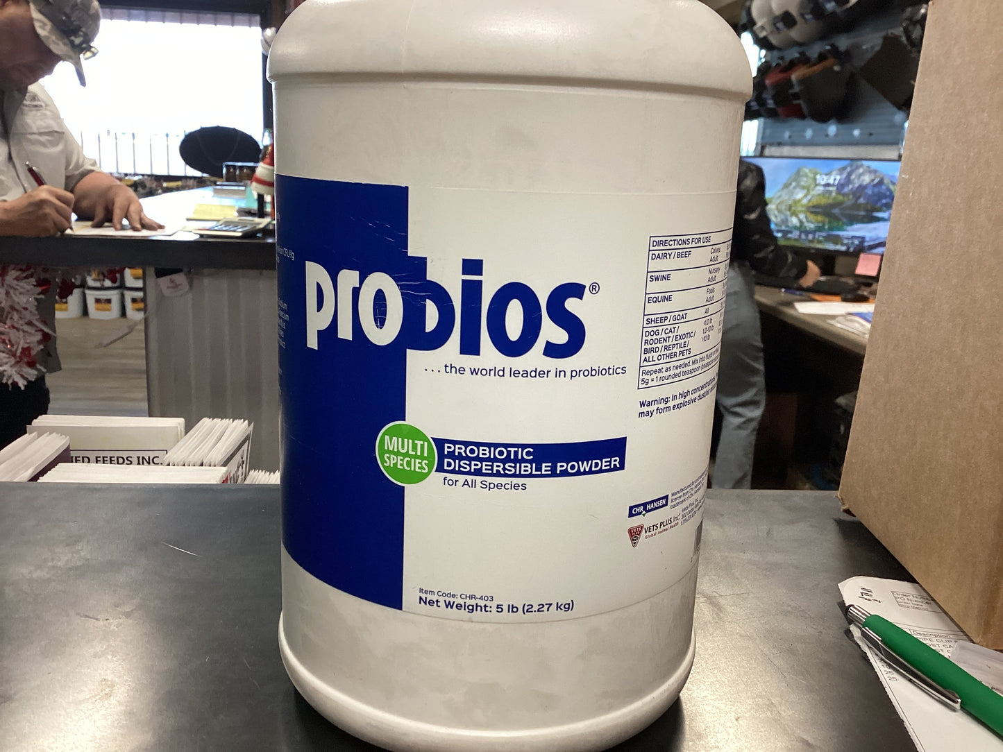 PROBIOS Dispersible Powder 5lb Multi-Species