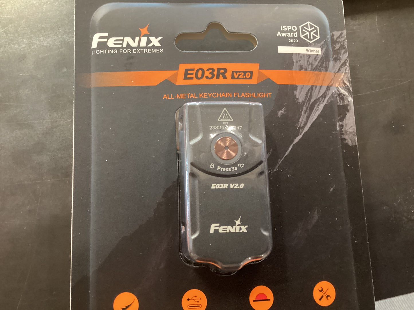Fenix E03R Blue