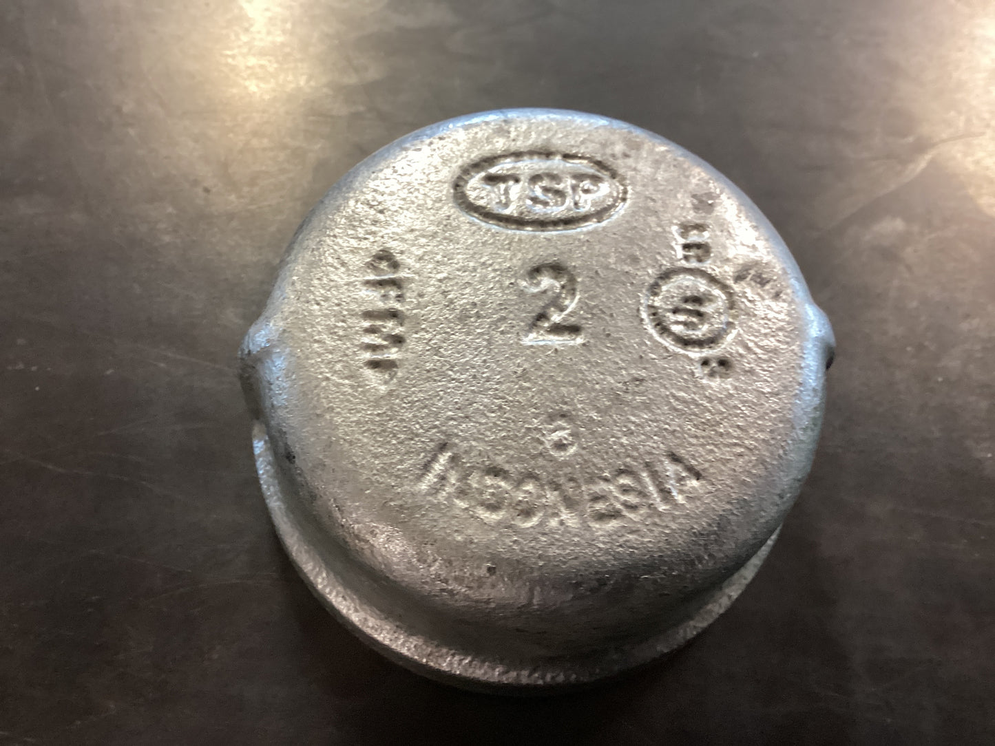 2” Galvanized Cap PVC