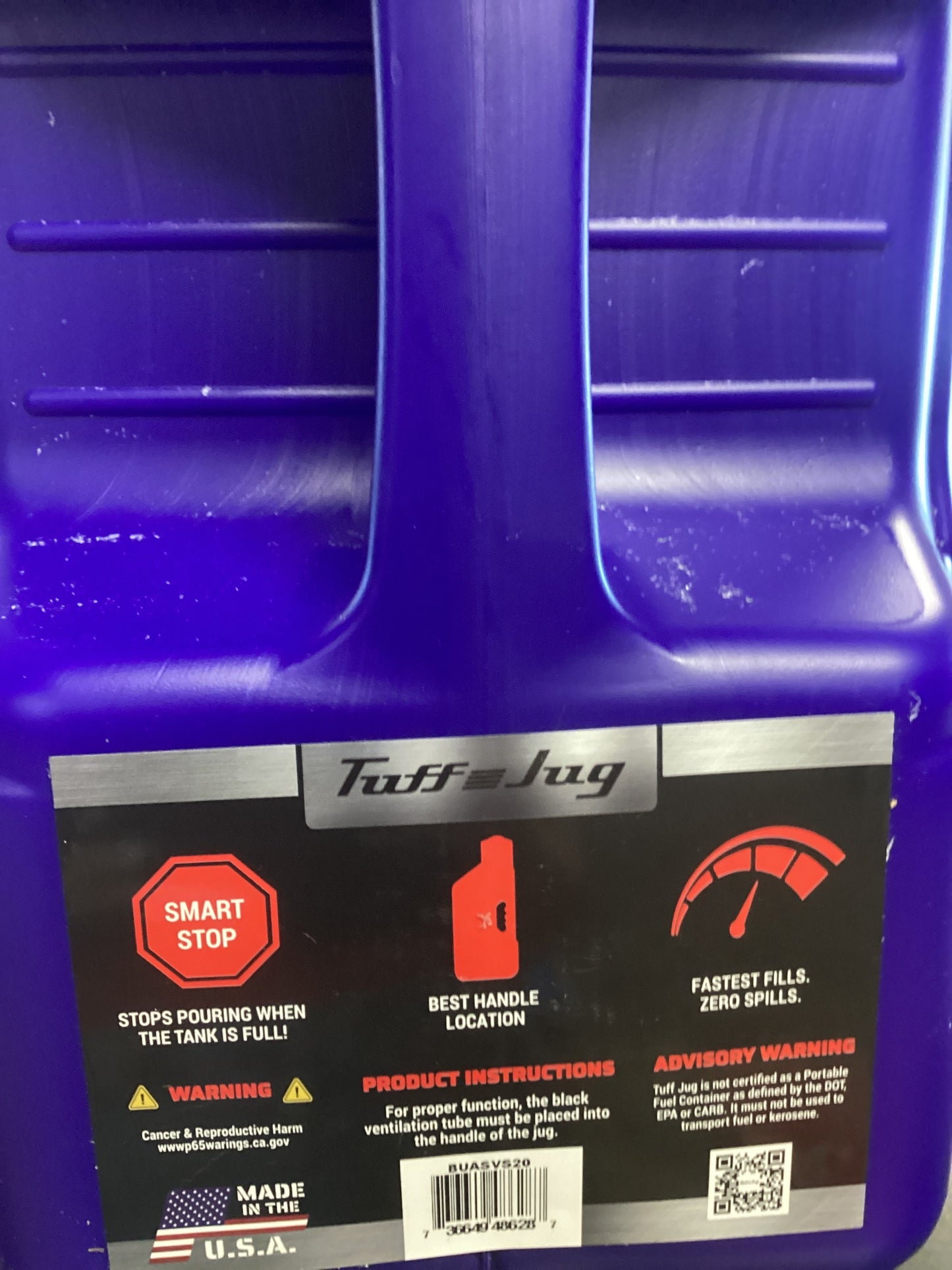 Tuff Jug Blue