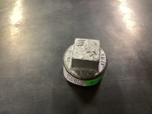 1-1/4” Galvanized Plug