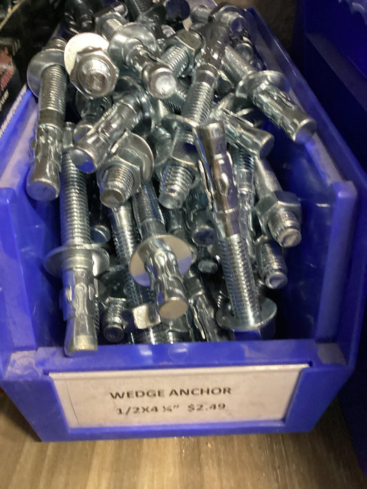 Wedge Anchor 1/2"x 4 1/4"