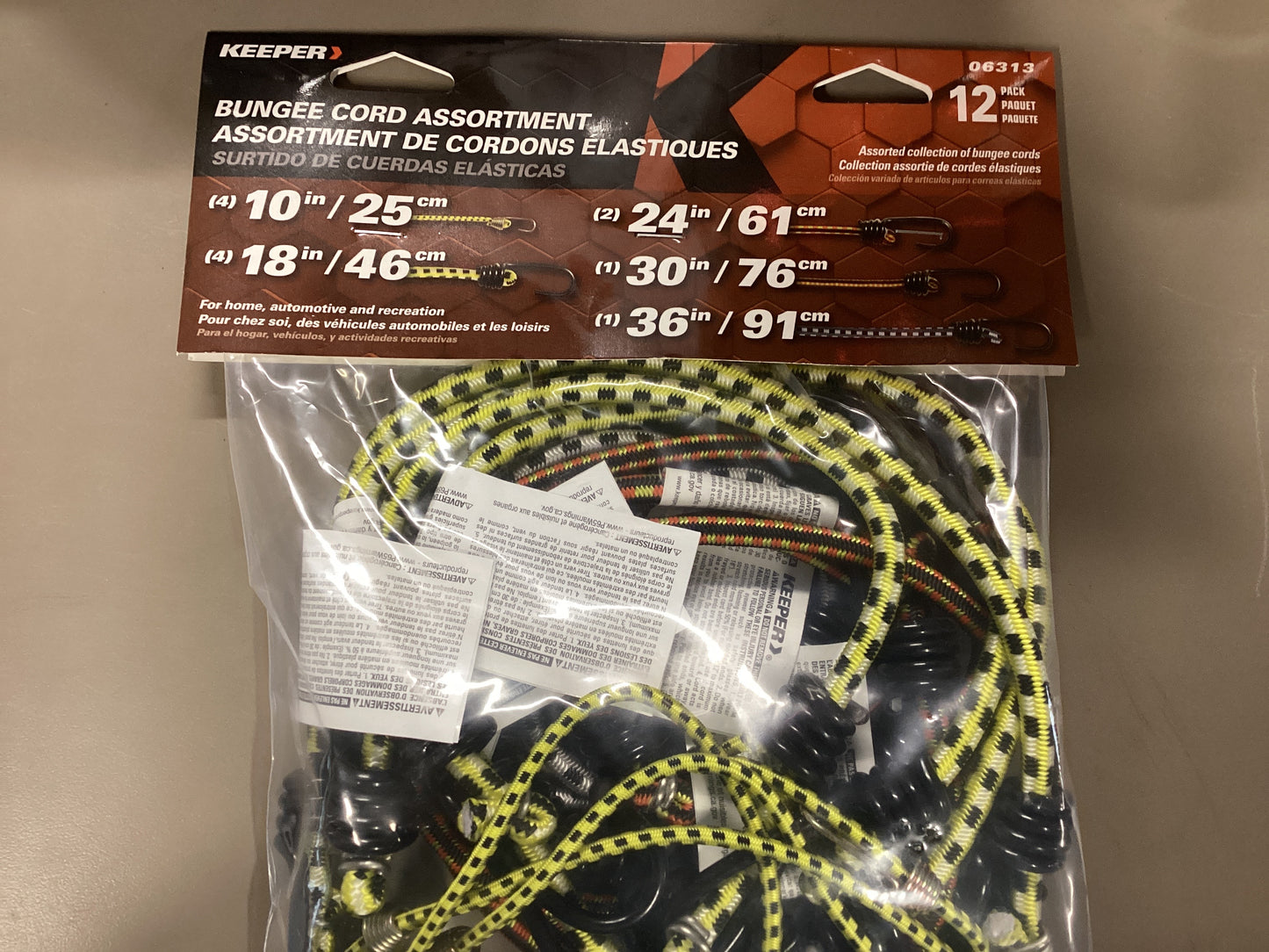 Bungee Cord 12pc