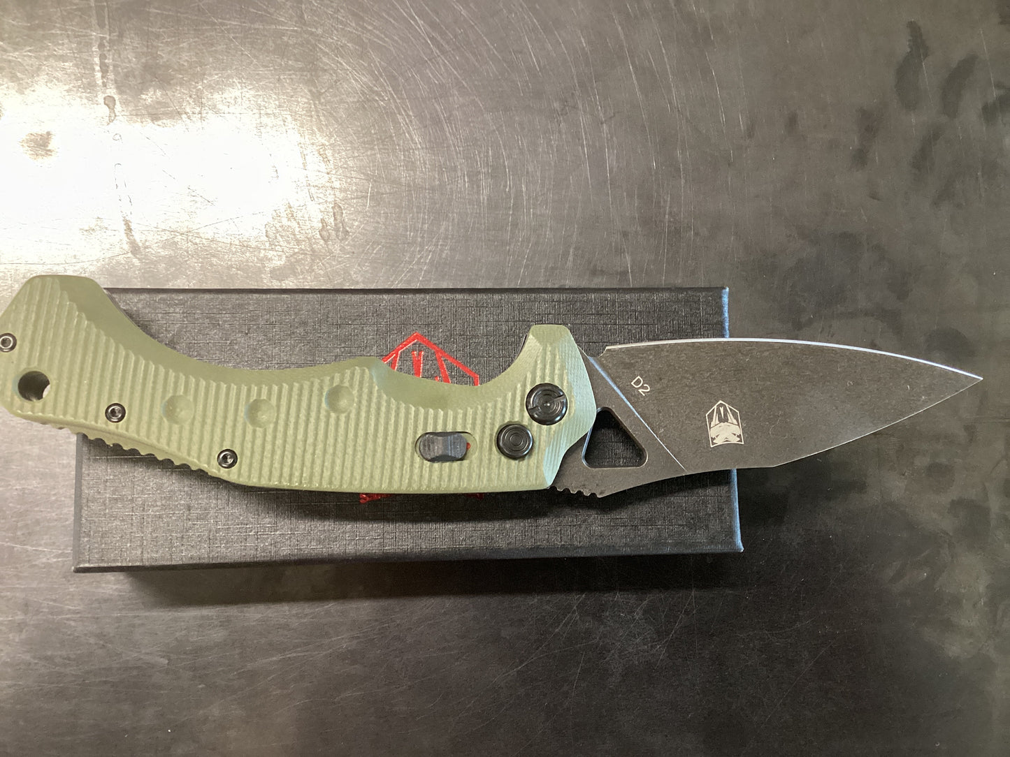 Cobra Tek Green Knife