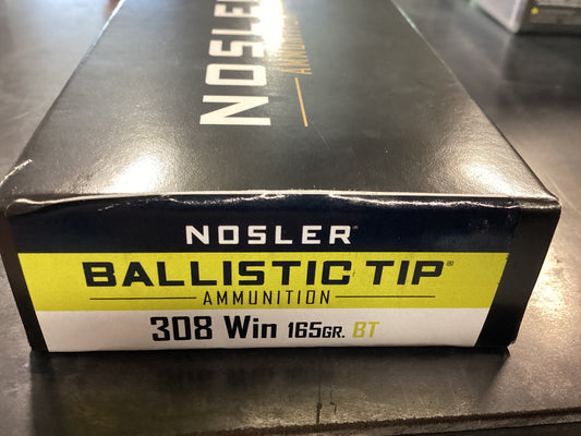 Nosler 308 Win 165gr