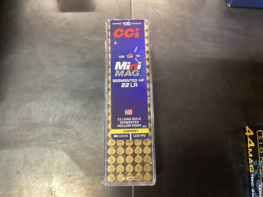 CCI Mini MAG Segmented HP 22LR