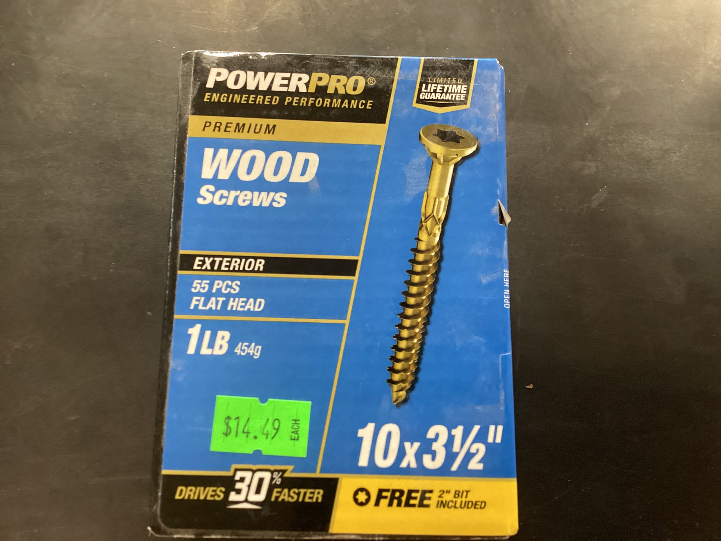 Wood Screws 10x3 1/2 1lb