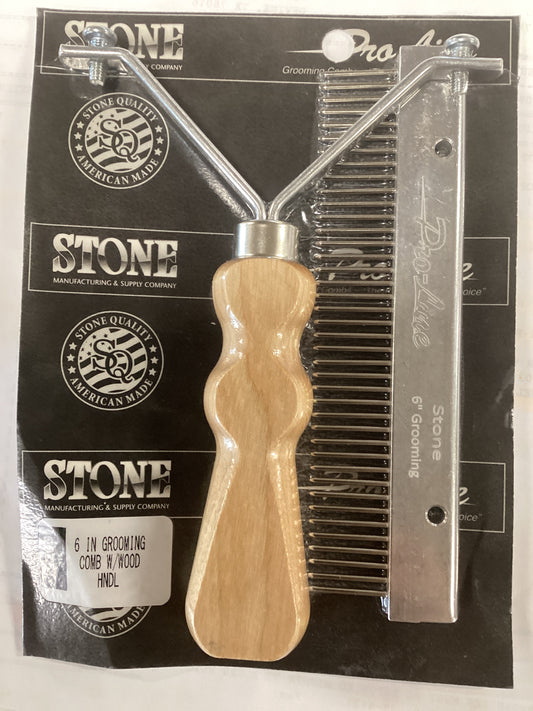 Wooden Handle Groomer