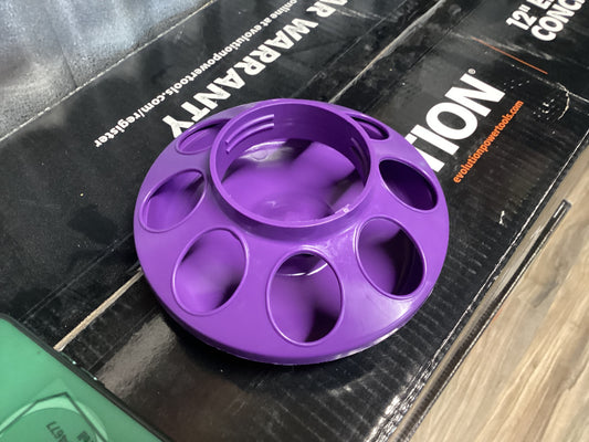 1 QT Plastic FDR Base Purple