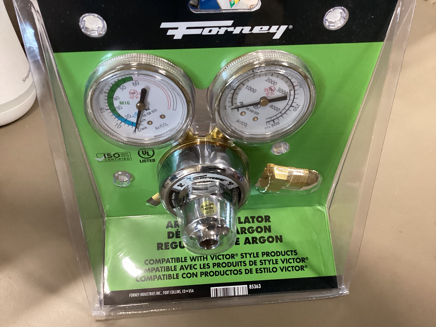 Argon Regulator