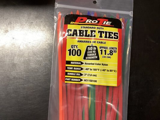 11” Asst 100pk