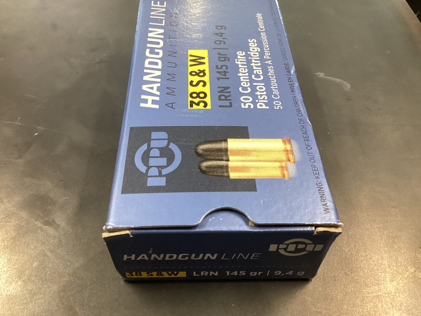 PPU 38 S&W 145gr