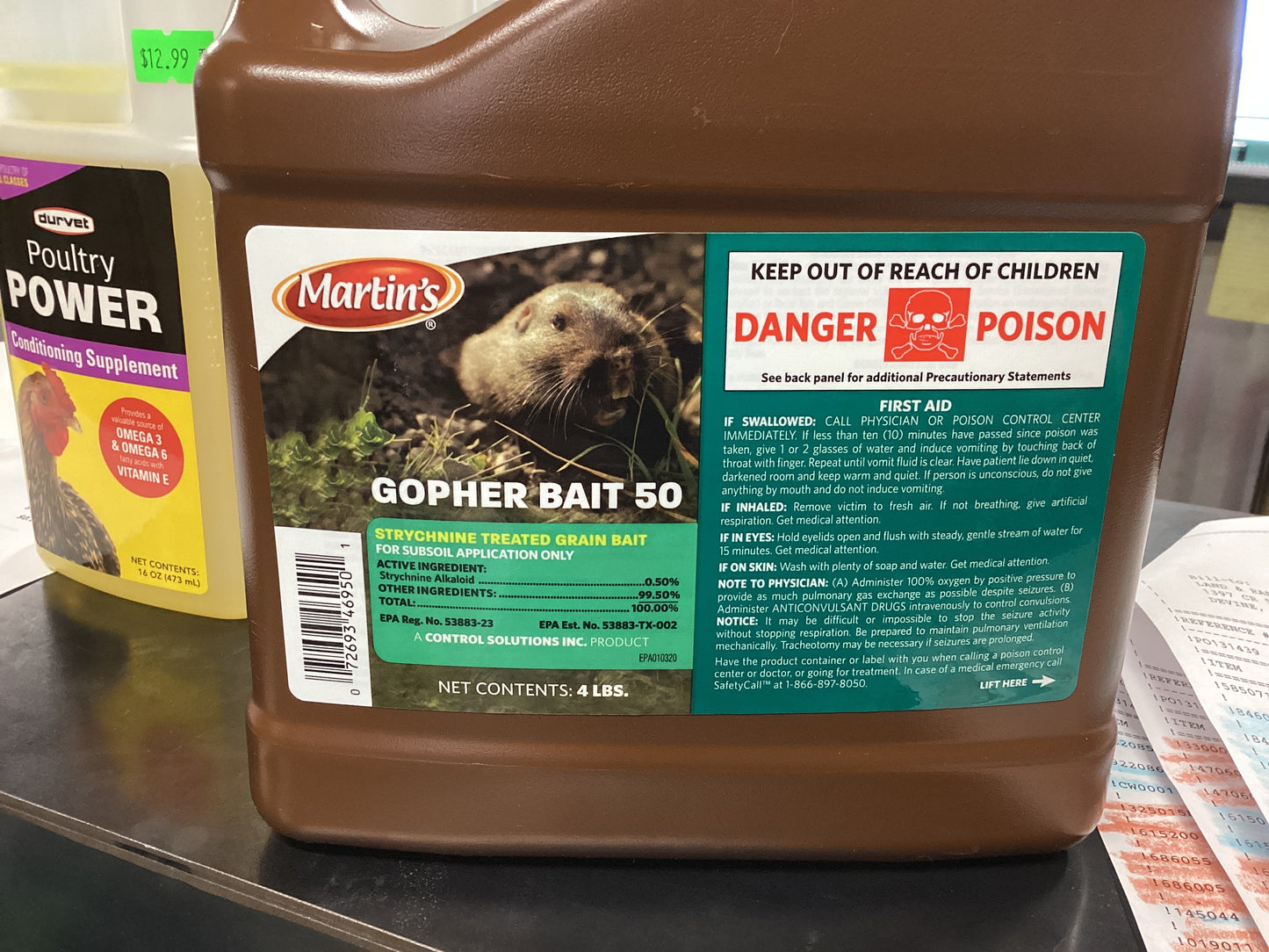 MARTIN’S Gopher Bait 50 4lbs