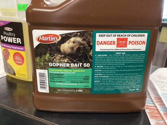 MARTIN’S Gopher Bait 50 4lbs