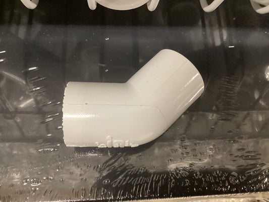 3/4” pvc 45